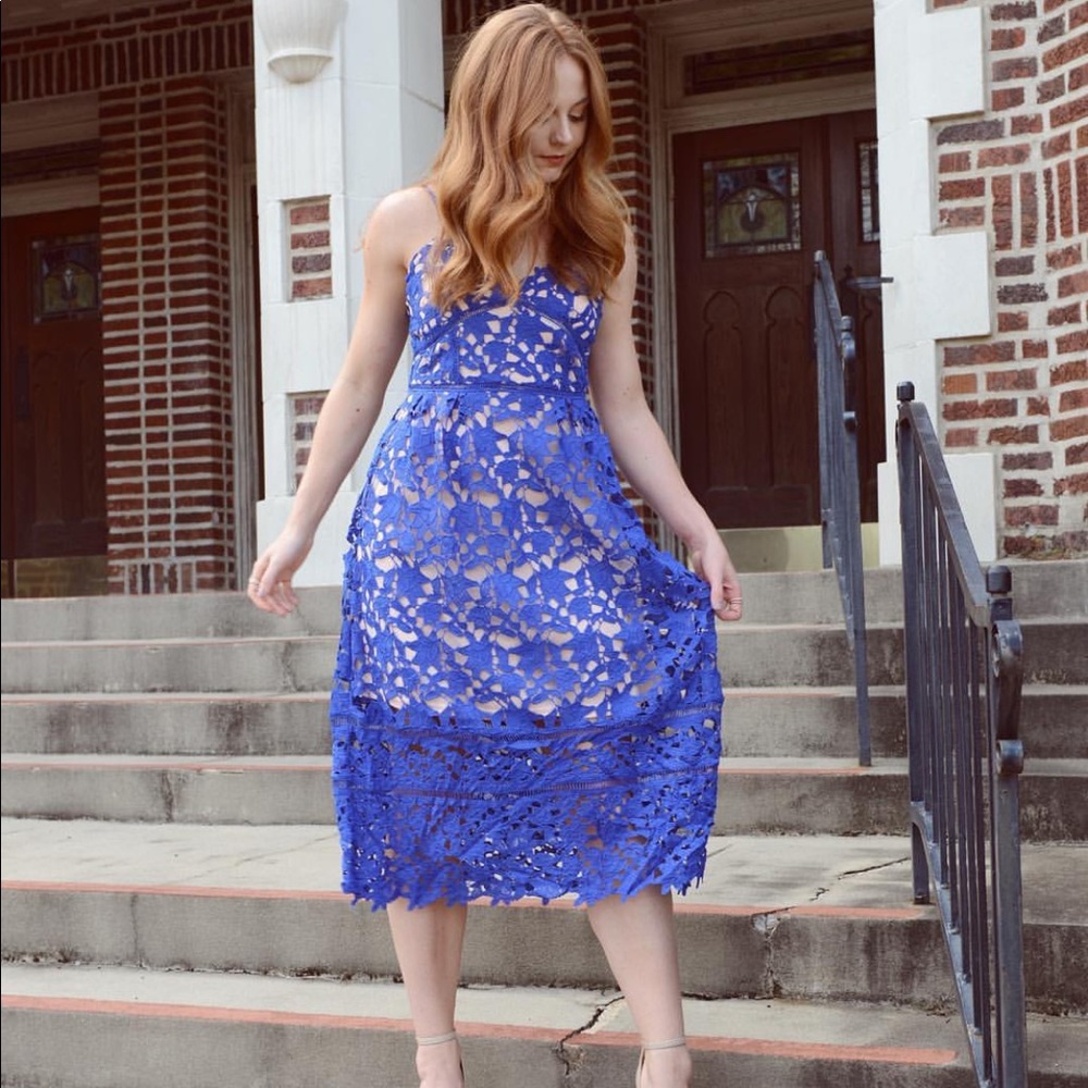 🚫SOLD🚫 Lace Midi Dress